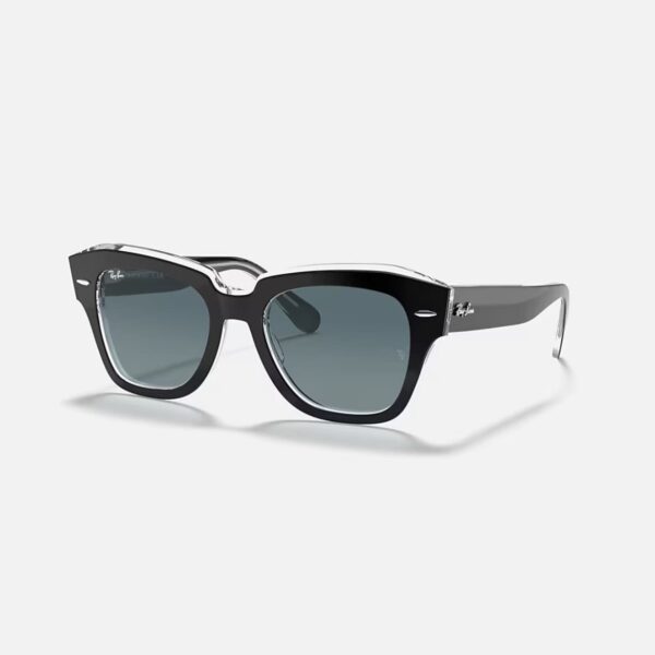 Ray-Ban RB2186 1294/3M Sunčane Naočare Sive, Unisex, UV Zaštita