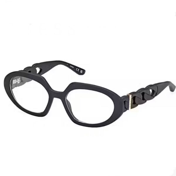 Guess, GU50117, 002, dioptrijske naočare, crne, moderan dizajn, unisex, Orbis Optika, Novi Pazar, Srbija.