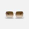 IMG_9496 Ray-Ban RB1971 9145/51 Zlatne Ženske Sunčane Naočare - Retro Dizajn UV Zaštita Orbis Optika