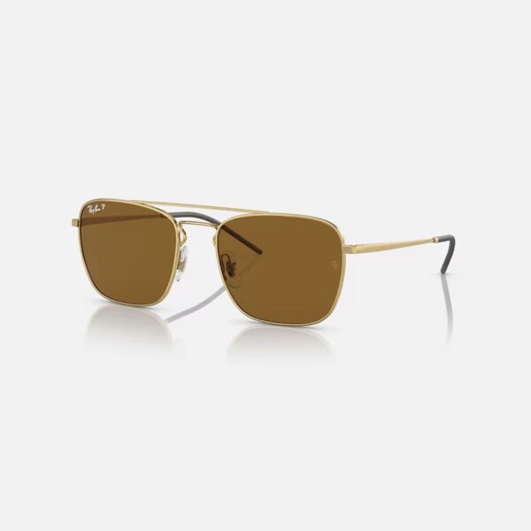 Ray-Ban RB3588 9250/83, Zlatne Unisex Sunčane Naočare, Moderan Dizajn, Polarizovane, UV Zaštita, Orbis Optika, Novi Pazar