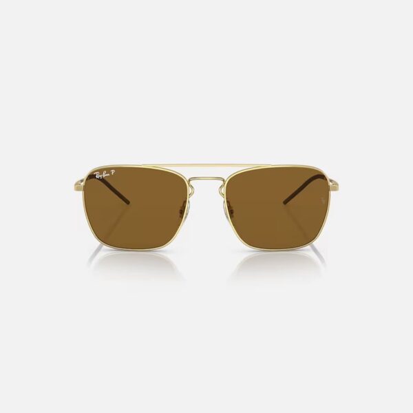 Ray-Ban RB3588 9250/83, Zlatne Unisex Sunčane Naočare, Moderan Dizajn, Polarizovane, UV Zaštita, Orbis Optika, Novi Pazar