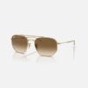 Ray-Ban RB3707 001/51, Zlatne Unisex Sunčane Naočare, Moderni Dizajn, UV Zaštita, Orbis Optika, Novi Pazar