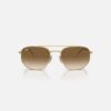 Ray-Ban RB3707 001/51, Zlatne Unisex Sunčane Naočare, Moderni Dizajn, UV Zaštita, Orbis Optika, Novi Pazar