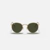 Ray-Ban RB3447 001, Zlatne Unisex Sunčane Naočare, Retro Dizajn, UV Zaštita, Orbis Optika, Novi Pazar