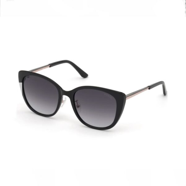 GUESS GU7713-D 01B, Ženske Crne Sunčane Naočare, Moderan Dizajn, UV Zaštita, Orbis Optika, Novi Pazar