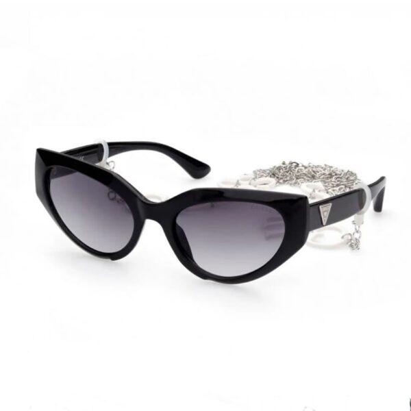 GUESS GU01B 57-20, Crne Ženske Sunčane Naočare, Elegantni Dizajn, UV Zaštita, Orbis Optika, Novi Pazar