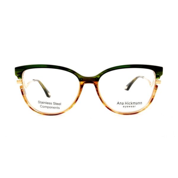 Untitled-design-(24)-(1) Ana Hickmann AH6446 C03 dioptrijske naočare za žene, elegantan crni okvir sa zlatnim detaljima, savršen spoj stila i funkcionalnosti, Orbis Optika, Novi Pazar