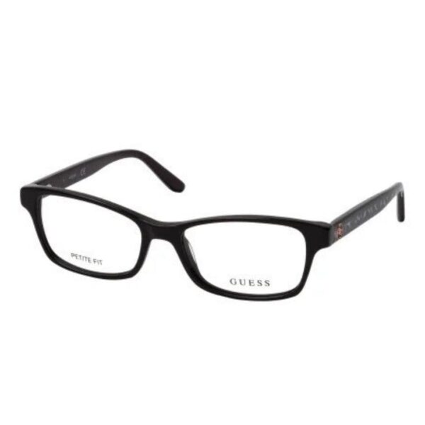 Guess, GU2874 001, dioptrijske naočare, crne, unisex, elegantnog i sofisticiranog dizajna, Orbis Optika, Novi Pazar, Srbija