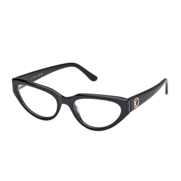 Guess GU50113 001 ženske dioptrijske naočare – crni plastični ram