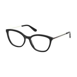 Guess GU50171 001 ženske dioptrijske naočare – crni plastični ram