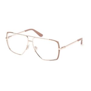Guess GU50248 058 ženske dioptrijske naočare – zlatni metalni ram