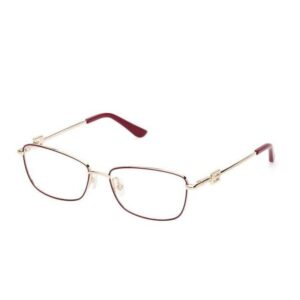 36 Guess GU2975 071 ženske dioptrijske naočare – bordo metalni ram