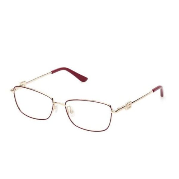 Guess GU2975 071 ženske dioptrijske naočare – bordo metalni ram