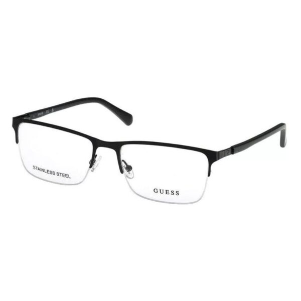 Guess GU50104 002 muške dioptrijske naočare – crni metalni ram