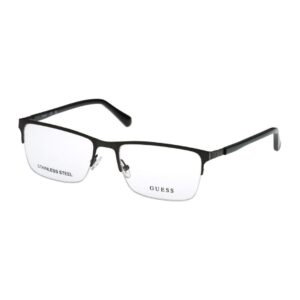 42 Guess GU50104 007 muške dioptrijske naočare – crni metalni ram