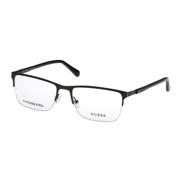 Guess GU50104 007 muške dioptrijske naočare – crni metalni ram