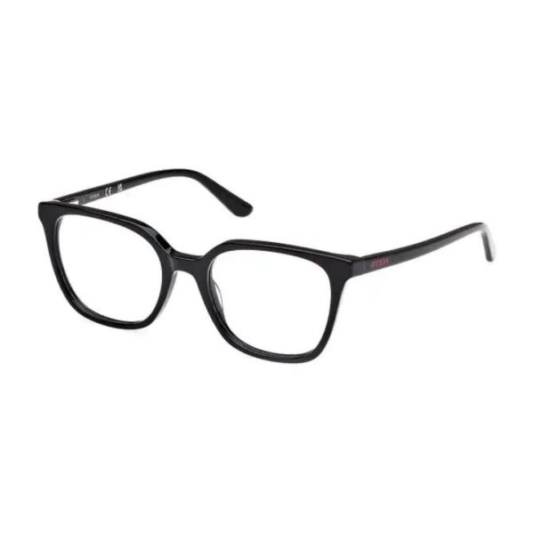Guess GU50165 001 ženske dioptrijske naočare – crni plastični ram