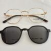 Tony Morgan 9222 C4 zlatne klip-on naočare sa metalnim ramom. Stil i elegancija za žene. Orbis Optika – Beograd, Voždovac i Novi Pazar.