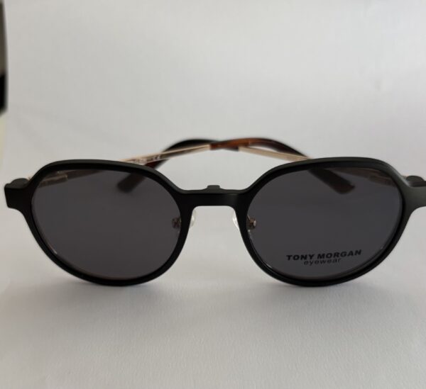 Tony Morgan 9222 C4 zlatne klip-on naočare sa metalnim ramom. Stil i elegancija za žene. Orbis Optika – Beograd, Voždovac i Novi Pazar.