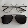 Tony Morgan 9227 C1 unisex klip-on dioptrijske naočare – crne, metalni ram Tony Morgan 9227 C1 unisex klip-on dioptrijske naočare – crne, metalni ram