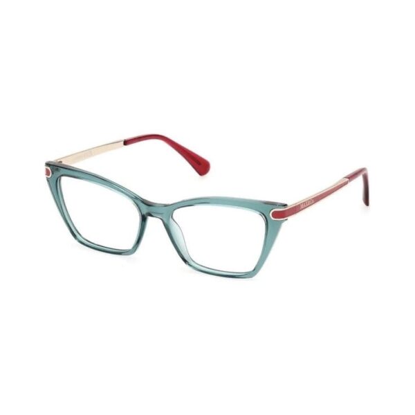 Max&Co MO5134 093 ženske dioptrijske naočare – zelena plastični ram 53-16, 140 mm